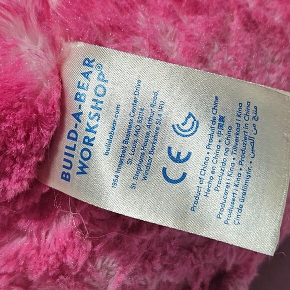 Build A Bear Fuchsia Doughnut Sprinkle 16 Inch Plush Stuffed Animal Toy BAB - Picture 9 of 11
